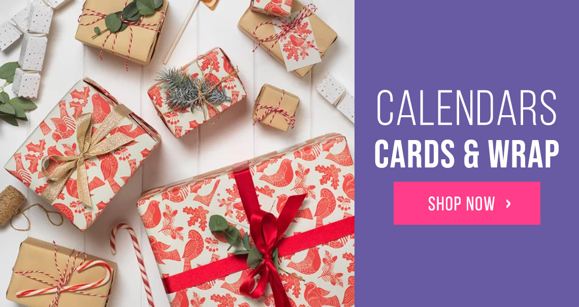 Cards, calendars & wrap